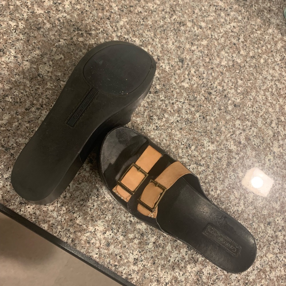 Slip on sandals